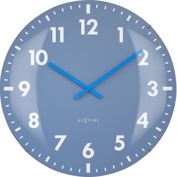 NeXtime Стенен часовник Duomo 50 син (3298BL)
