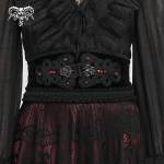 Devil fashion корсет (колан) devil fashion - колан с гипюр - as127