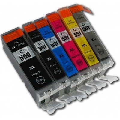 Vision Tech Canon PGI-550 + CLI-551 6ks - kompatibilný