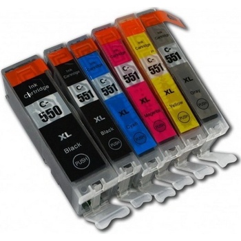 Vision Tech Canon PGI-550 + CLI-551 6ks - kompatibilný