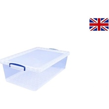 Really Useful box transparentní 43l s víkem