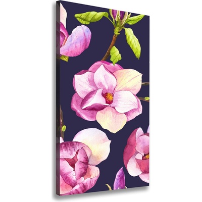 Vertikálny foto obraz na plátne do obývačky Magnolie 50x100 cm