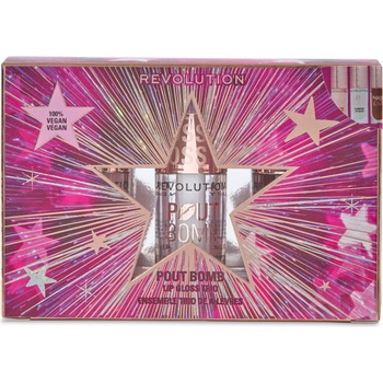Revolution Beauty Pout Bomb Plumping Lip Gloss Trio Gift Set