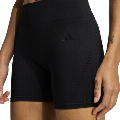 adidas dámske šortky Workout Essentials Knit 4" Leggings Black