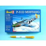Revell Пластмасов модел комплект самолет 04148 - p-51d mustang (1: 72)