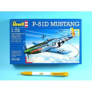Revell Пластмасов модел комплект самолет 04148 - p-51d mustang (1: 72)