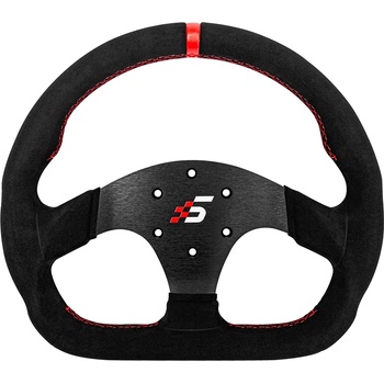 Simagic P-325D Alcantara D-образен (Без хъб) Волан за симулатори (P-325D (SUEDE))
