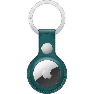 Apple AirTag Leather Key Ring - forest green MM073ZM/A