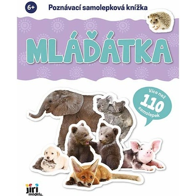 Jiri Models Ppoznávacia samolepková knižka mláďatká