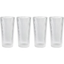 Stelton Dlhý pohár na nápoje PILASTRO číry 4 x 300 ml