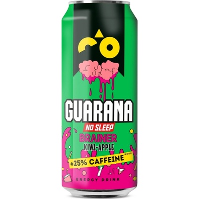 Guarana Brainer Kiwi-Apple 0,5 l