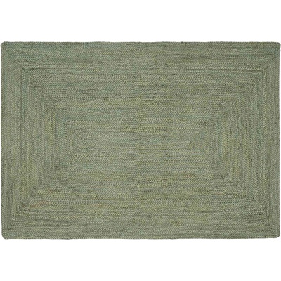 vidaXL Килим за площ Маслиненозелено 120 x 170 cm юта (42010457)