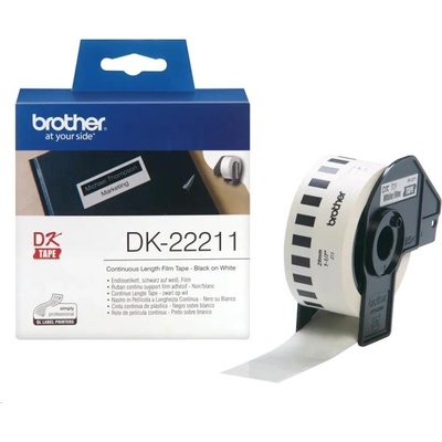 rolka BROTHER DK22211 Continuous Film Tape (Biela 29mm) (DK22211)