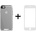 REMAX Стъклен протектор with soft edges + Case Remax Crystal, for iPhone 7/8 Plus, Black - 52333 (DE-52333)