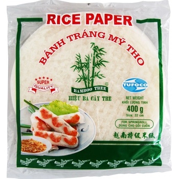 Tufoco Okrúhly ryžový papier na čerstvé jarné rolky 400 g