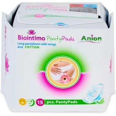 Biointimo Panty Pads Anion denní hygienické vložky 15 ks