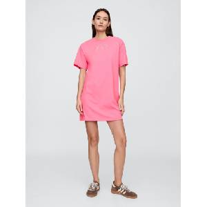 GAP Рокля с лого GAP GAP | Rozov | ЖЕНИ | XXS - zoot - 68,18 лв