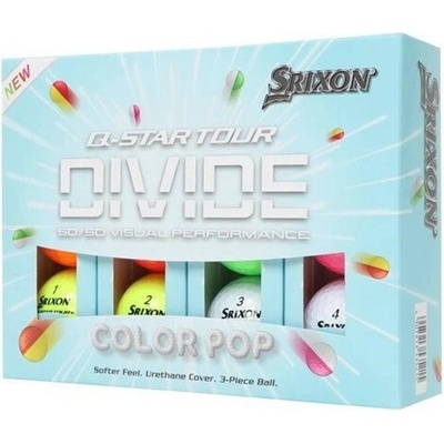 Srixon Q-Star Divid multicolour 12 ks