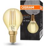 OSRAM Led КРУШКА vintage 1906 4w e14 fil gold 2500k (202401313)