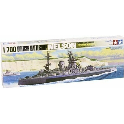 Tamiya British Nelson Battleship Water Line 1:700
