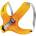 Edelrid Гръден колан Edelrid Kermit XXS orange