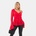 I Saw It First Ruffle Top - Red