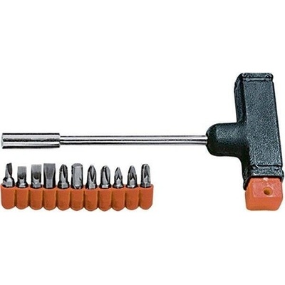 Sparta Отвертка с Т-образна дръжка, комплект битове, 11 бр. sparta 1156557 (1156557)