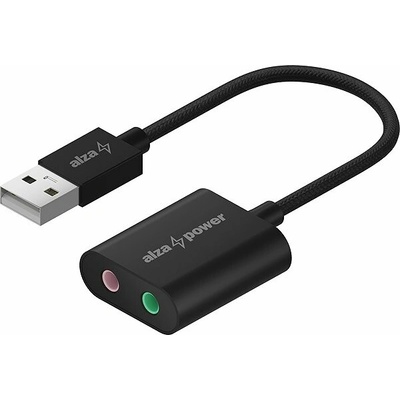 AlzaPower USB-A External Sound Card 4030