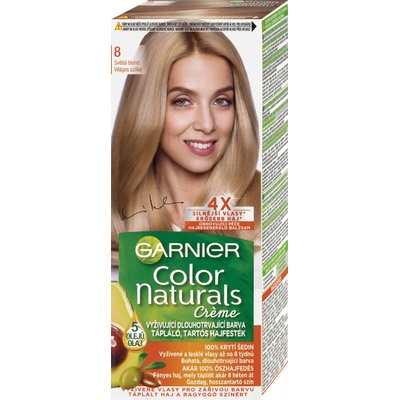 Garnier Color Naturals Krémová farba na vlasy 8 Svetlá blond