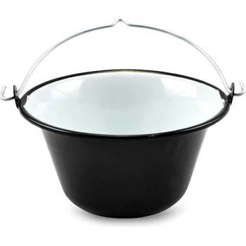 IGOTREND Kotlík na guláš - servírovací, smalt 0,8 l /16 cm, černý