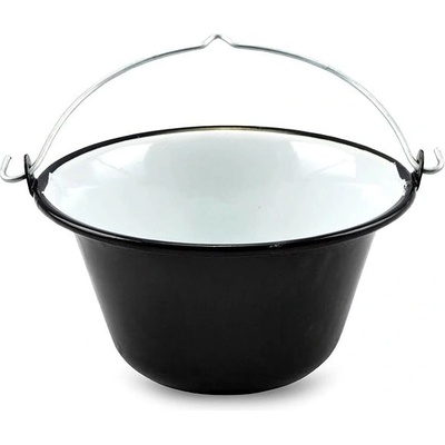 IGOTREND Kotlík na guláš - servírovací, smalt 0,8 l /16 cm, černý