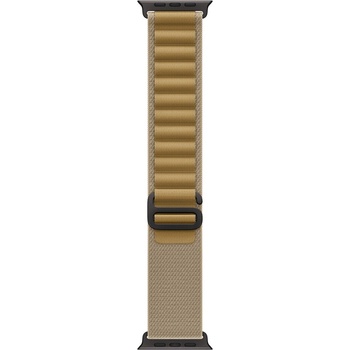 Apple Каишка от Apple за Apple Watch 49mm Loop: Tan Alpine Loop - Small - Black Titanium Finish (MYQ03ZM/A)