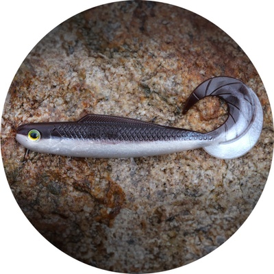 Redbass Kixter S 7cm Brown/Silver