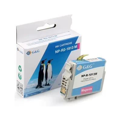 Compatible ГЛАВА ЗА EPSON Expression Home XP 30/102/202/205/302/305/402/405 - Magenta - C13T18034010/C13T18134010 - PN NP-R-1813M - G&G (200EPST1813G)