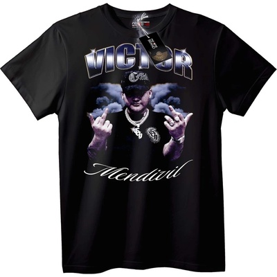 NOONEBRAND Тениска Victor Mendivil Градски Стил - 2XL, White