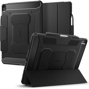 Spigen Rugged Armor Pro Case - хибриден удароустойчив кейс с поставка за iPad Air 13 (2024) (черен)
