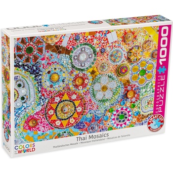 EUROGRAPHICS Пъзел Eurographics от 1000 части - Тайландска мозайка (60005637)