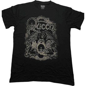 Queen Риза Ornate Crest Unisex Black L (QUTS77MB03)