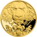 Česká mincovna Zlatá uncová mince Český lev stand 1 oz