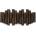 Umbra Закачалка с ламели Picket Rail Hook орехово дърво (1011471-746)
