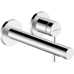 Hansgrohe Zesis S - Смесител за мивка за вграждане, с изпразнител, за двуотворен монтаж, EcoSmart+, хром 74750000 (74750000)