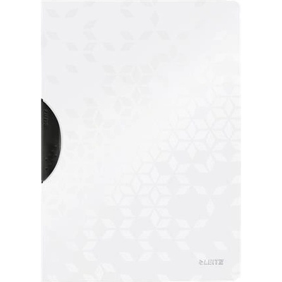 Leitz Wow ColorClip PP A4 Rýchloviazač s klipom biela