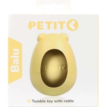 EBI PETIT COCO Chladiace hryzátko pre šteňatá a dospelých psov malých plemien žlté 12 x 6 x 6 cm