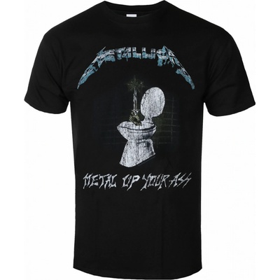 Rock Off metal Metallica Metal Up Your Ass čierne