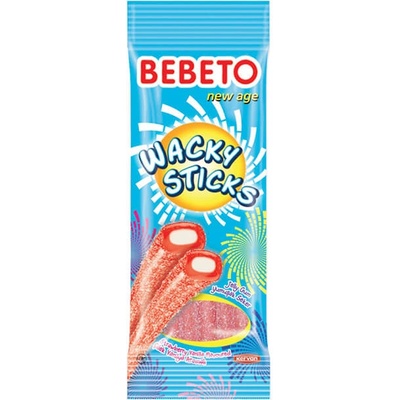 Bebeto Wacky Sticks Šialené Pendreky 75g