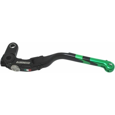 ACCOSSATO Folding lever ACCOSSATO LV025 in aluminium for ACCOSSATO full clutch zelená