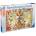 Ravensburger Пъзел Ravensburger от 3000 части - Карта на света на Флората и Фауната (17117)