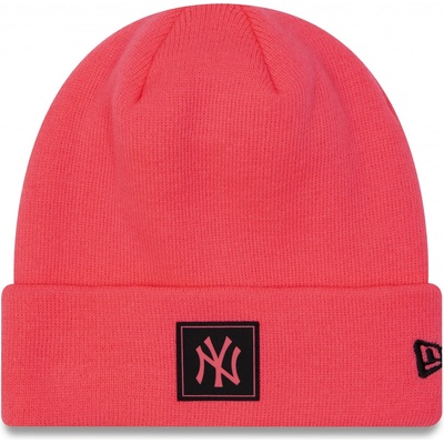 New Era MLB Neon Team Cuff beanie New York Yankees ružová 60292628
