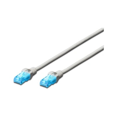 Digitus DK-1512-050/WH Patch, CAT5e, U-UTP, 5m, bílý