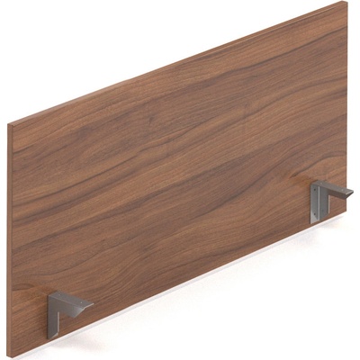 Nábytek Designový cz PD10B 19 Dělící panel Komfort 100 x 49 cm ořech/šedá